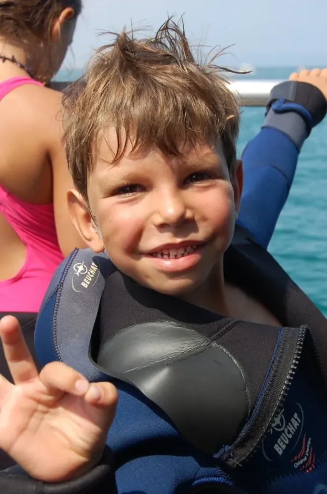 Le poulpe plongee enfant (2)